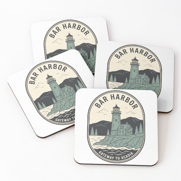 Item preview, Vintage Bar Harbor Maine Acadia National Park Lighthouse designed and sold by k3rstman1.