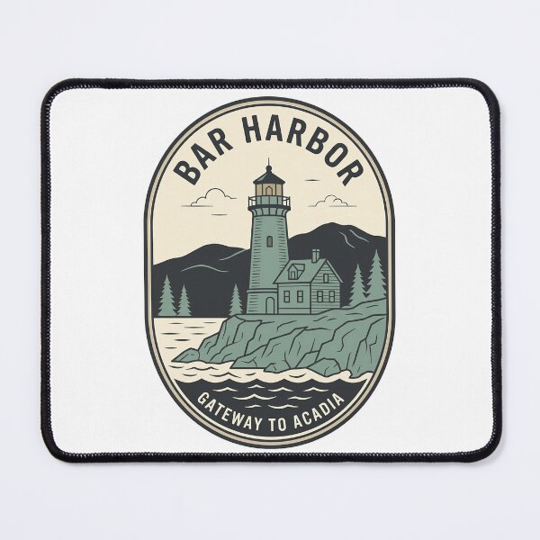 Item preview, Vintage Bar Harbor Maine Acadia National Park Lighthouse designed and sold by k3rstman1.