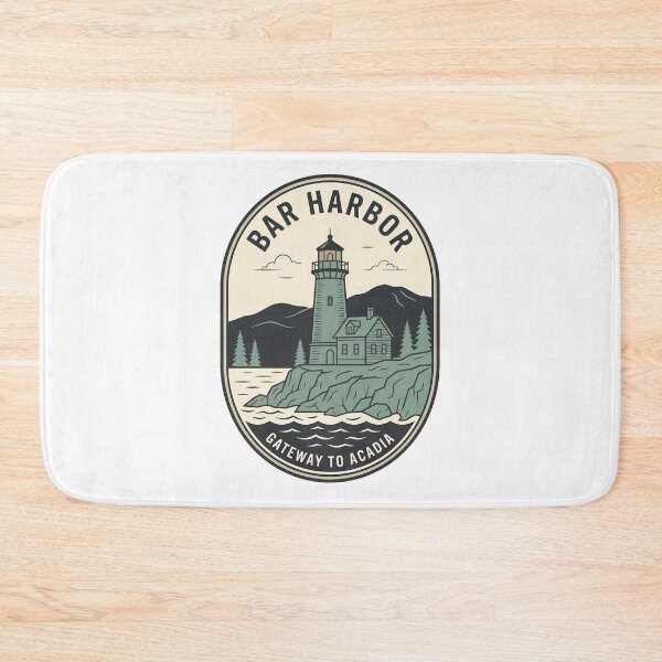 Item preview, Vintage Bar Harbor Maine Acadia National Park Lighthouse designed and sold by k3rstman1.