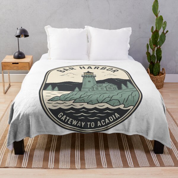 Item preview, Vintage Bar Harbor Maine Acadia National Park Lighthouse designed and sold by k3rstman1.
