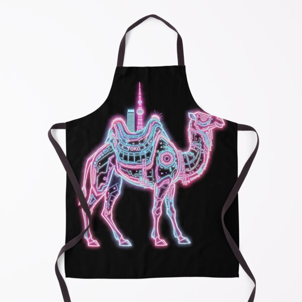 Item preview, Neo Tokyo Neon Camel – Cyberpunk Synthwave Desert Beast designed and sold by Neo Tokio.