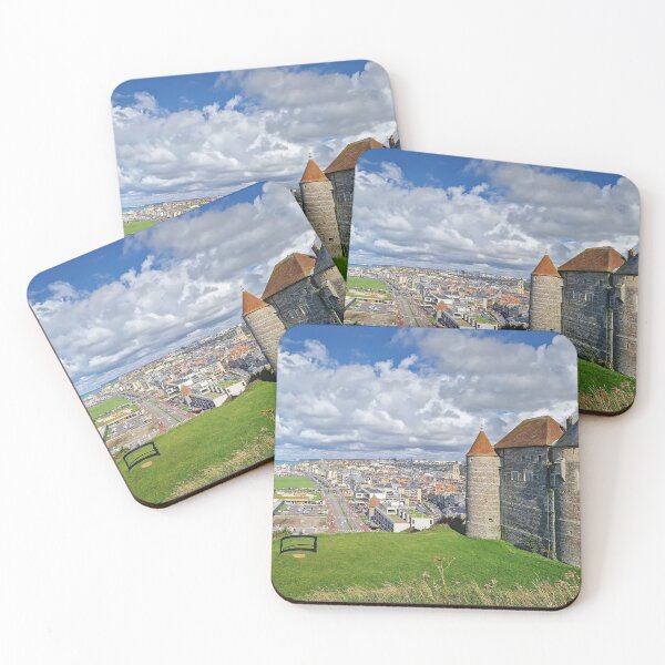 Item preview, Dieppe Castle and coastline designed and sold by psychoshadow.