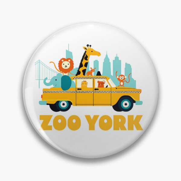 Item preview, Zoo York Animals Riding New York Taxi Funny  designed and sold by JIGUWORLD.