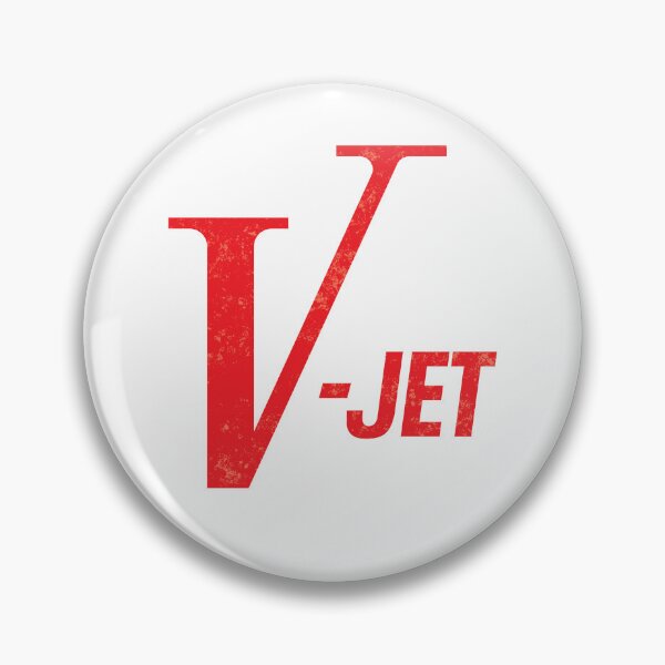 Item preview, Retro Qantas V-Jet 1960s livery (Red Lettering-Distressed Look) designed and sold by Wonderbouy.