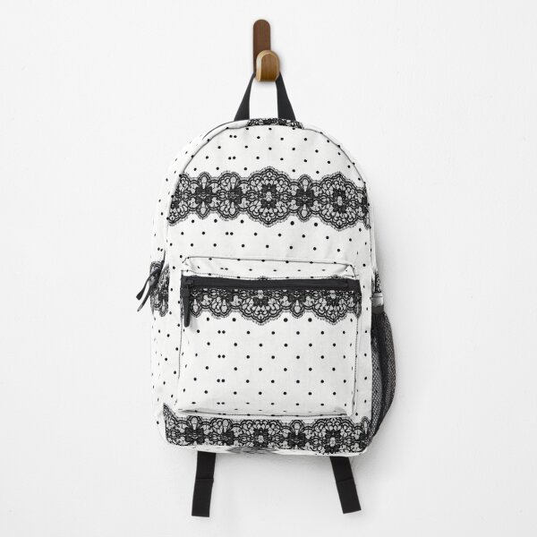 Item preview, Elegant Black Lace Polka Dot Pattern designed and sold by Aramdesing.