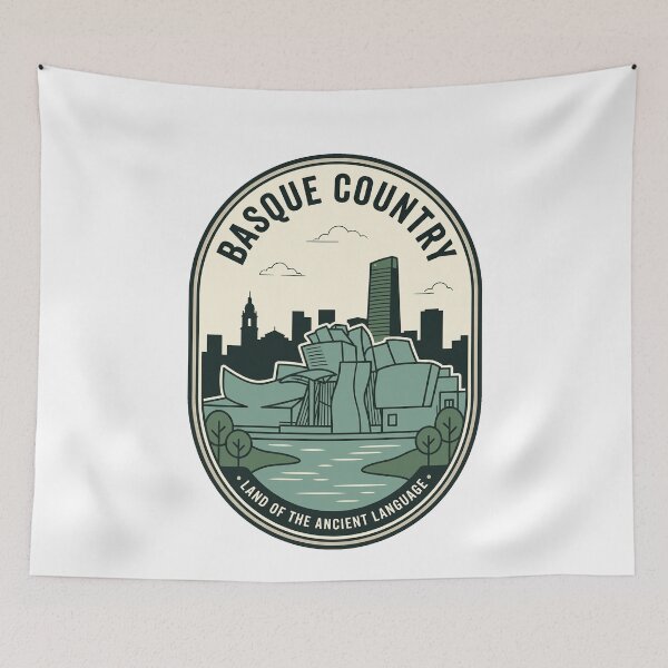 Item preview, Basque Country Bilbao Guggenheim Museum Travel Badge designed and sold by k3rstman1.