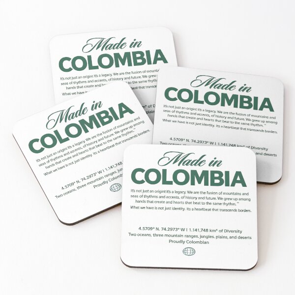 Item preview, Colombia in my DNA — Colombian Roots Pride Art | Roots in the Blood designed and sold by ColombianaShop.
