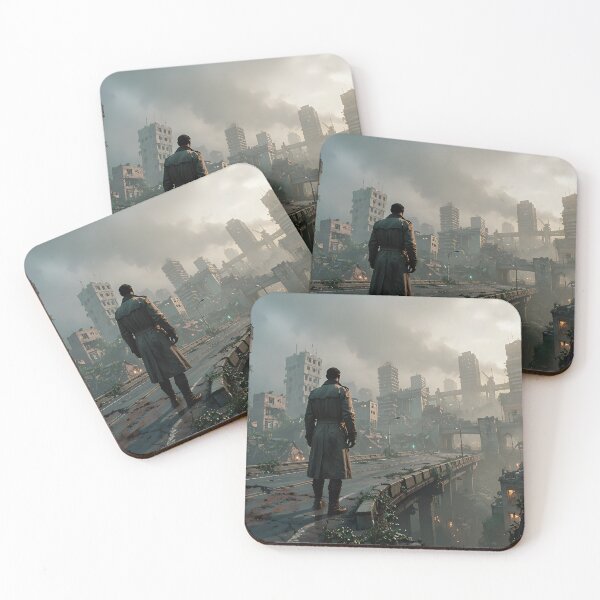 Item preview, Survival in the ruins of civilization designed and sold by VoidVeilStudio.