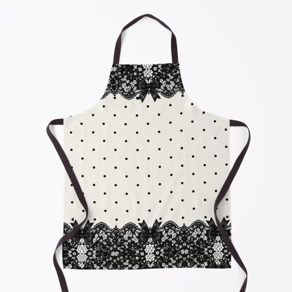 Item preview, Elegant Black Lace Polka Dot Pattern designed and sold by Aramdesing.