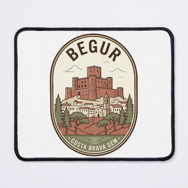 Item preview, Vintage Begur Castle Costa Brava Travel Badge designed and sold by k3rstman1.