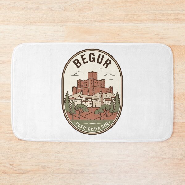 Item preview, Vintage Begur Castle Costa Brava Travel Badge designed and sold by k3rstman1.