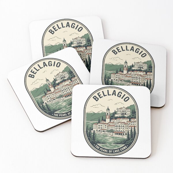 Item preview, Vintage Bellagio Italy Lake Como Travel Badge designed and sold by k3rstman1.