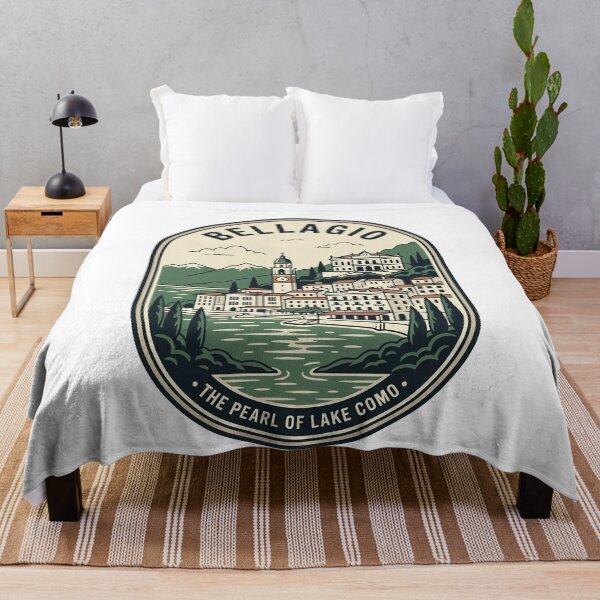 Item preview, Vintage Bellagio Italy Lake Como Travel Badge designed and sold by k3rstman1.