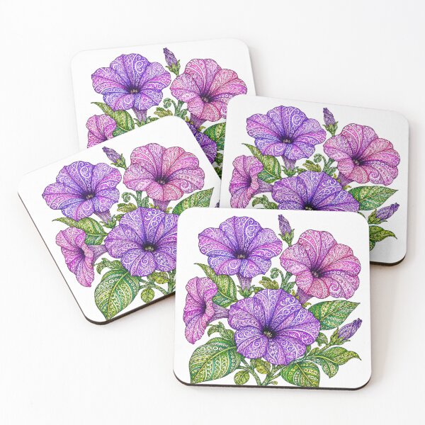 Item preview, Petunias designed and sold by PaintedbyCarol.