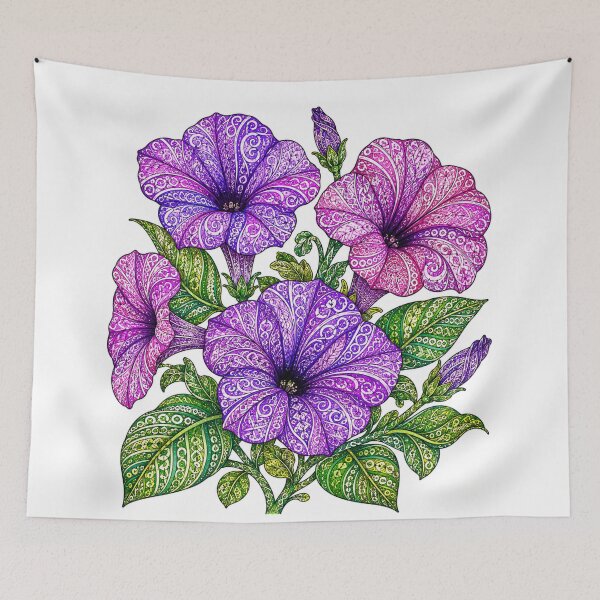 Item preview, Petunias designed and sold by PaintedbyCarol.