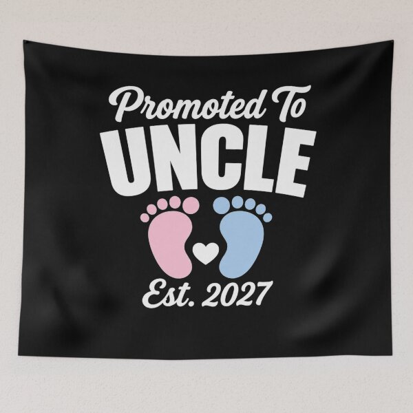 Item preview, Promoted to Uncle Est 2027 Funny Pregnancy Announcement designed and sold by clothesy7.