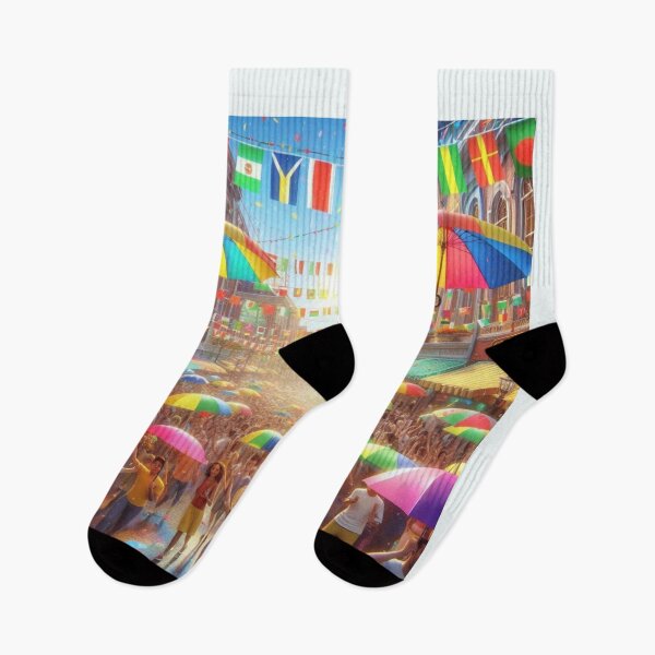 Item preview, WORLD CUP UMBRELLA PARADE – INTERNATIONAL FLAG STREET FESTIVAL designed and sold by PaintMeWorld.
