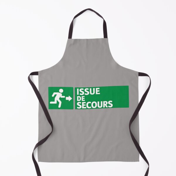 Item preview, Issue de Secours - Vintage French Text Design designed and sold by FilBlue.