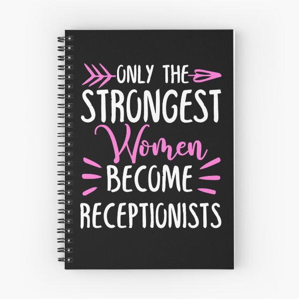 Item preview, Only The Strongest Women Become Receptionists designed and sold by GabbyKash.