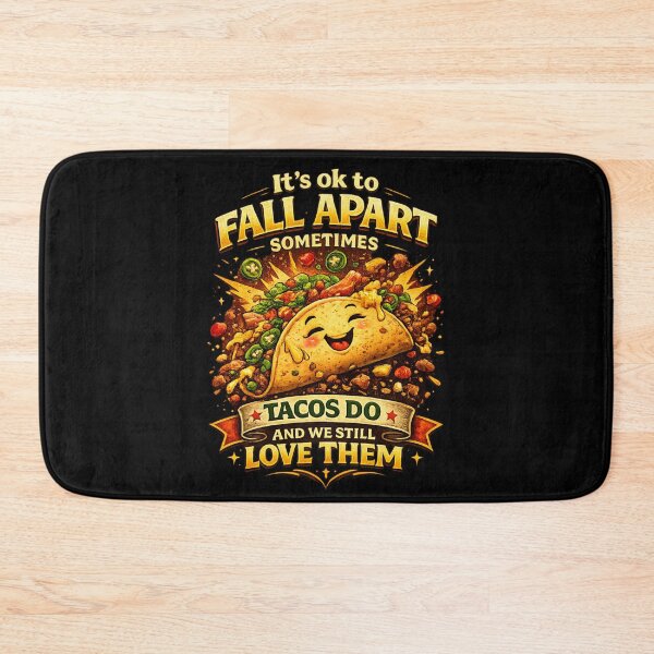 Item preview, It's Ok to Fall Apart Taco Tacos Lover designed and sold by super-think.