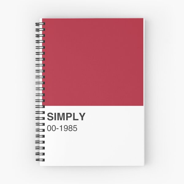 Item preview, Simply Artist Red Colour Swatch - Full Width designed and sold by The Colourful Game.