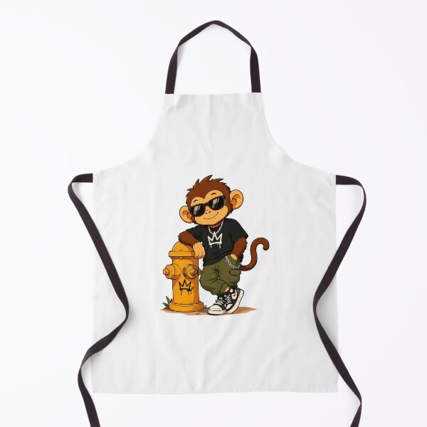 Item preview, Cool Monkey Streetwear Cartoon Vector Design designed and sold by Krincydigitalart.