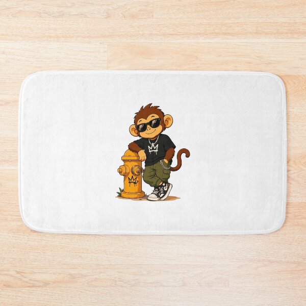 Item preview, Cool Monkey Streetwear Cartoon Vector Design designed and sold by Krincydigitalart.
