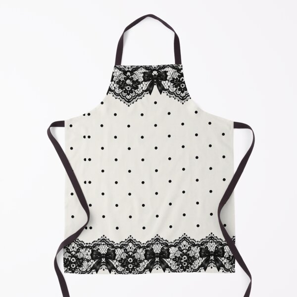 Item preview, Elegant Black Lace Polka Dot Pattern designed and sold by Aramdesing.