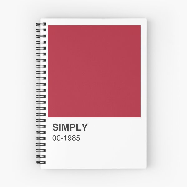 Item preview, Simply Artist Red Colour Swatch - White Border designed and sold by The Colourful Game.