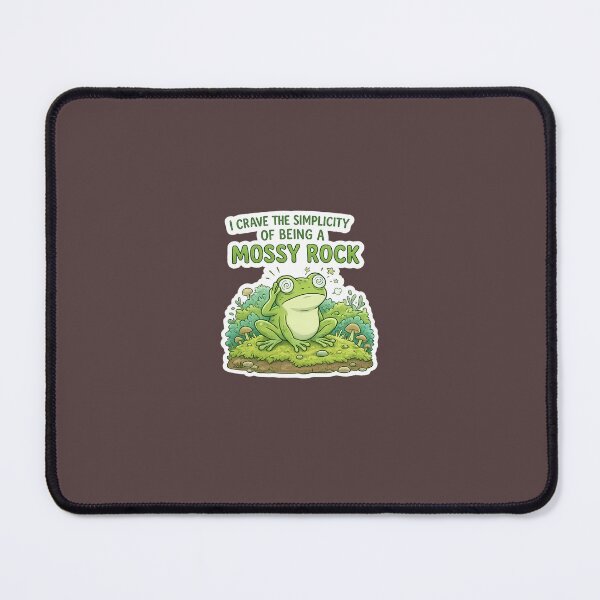Item preview, I Crave The Simplicity Of Being A Mossy Rock designed and sold by nexelora.