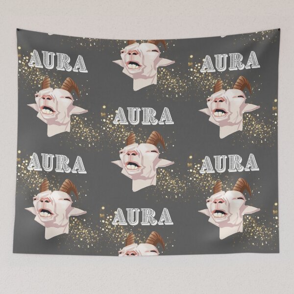 Item preview, Aura goat is gold designed and sold by gomood.