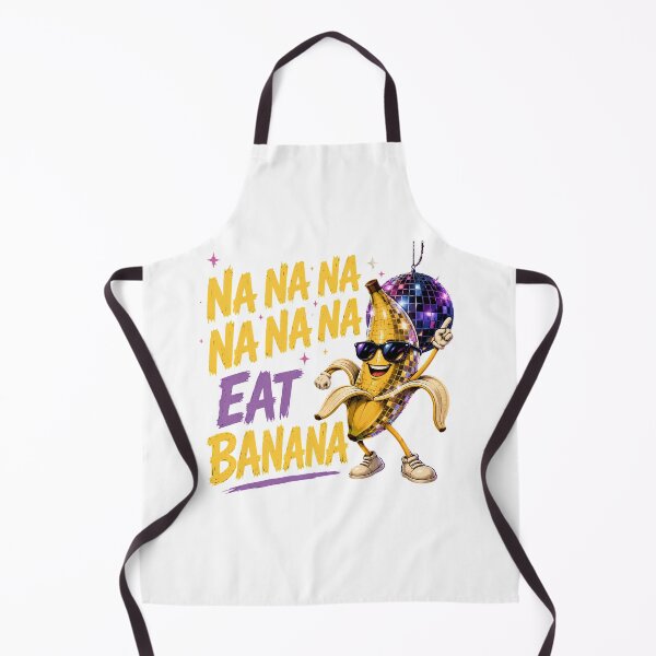Item preview, Na Na Na Eat Banana Funny Disco Banana designed and sold by Rightstudio1.