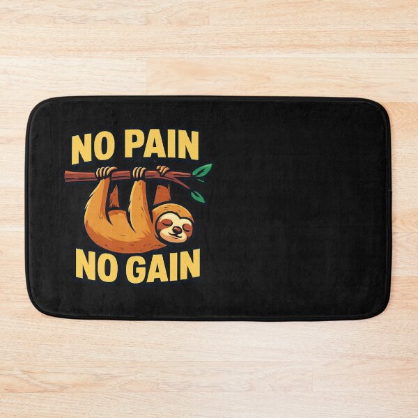 Item preview,  no pain no gain  sloth designed and sold by ELdante.