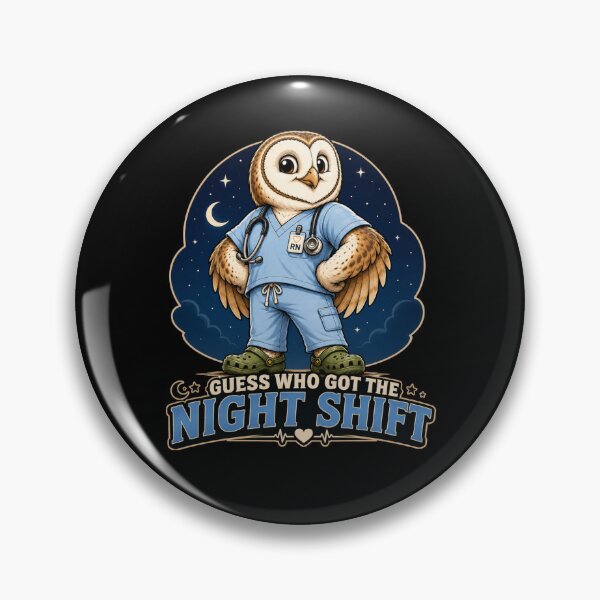 Item preview, Guess who got the night shift designed and sold by BritishDelights.