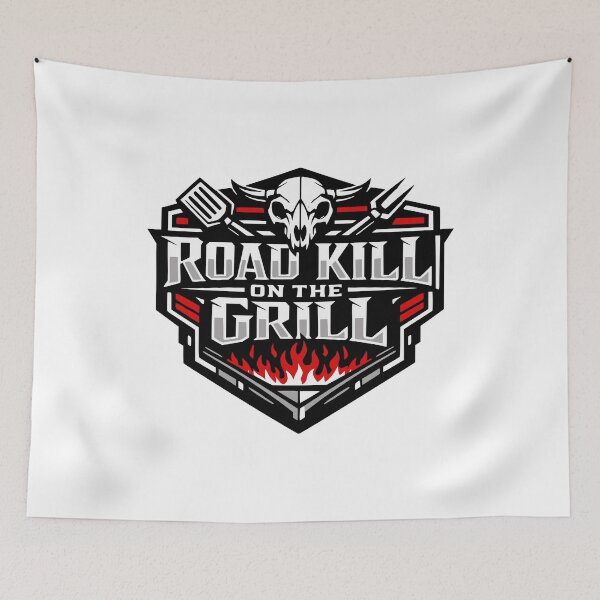 Item preview, Road Kill On The Grill Party BBQ Pitmaster designed and sold by AntiqueImages.