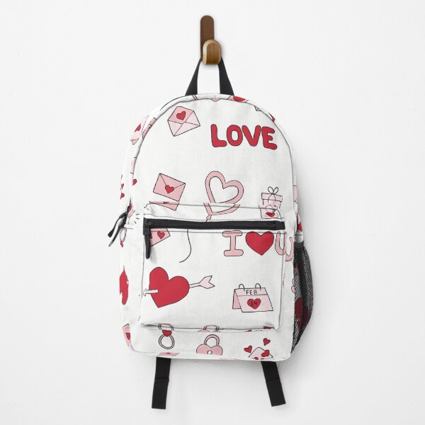 Item preview, Watercolor Valentines Day Love Letter - Cute Coquette Heart Pattern designed and sold by FlatInkStudio.
