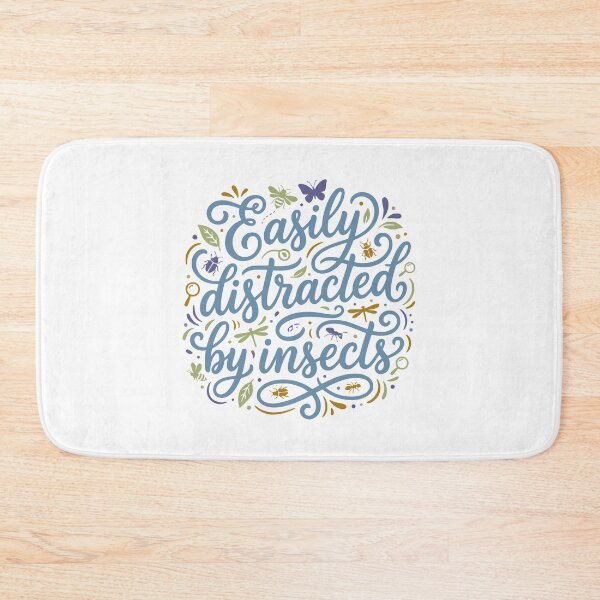 Item preview, Easily Distracted by Insects Bug Lover designed and sold by AntiqueImages.