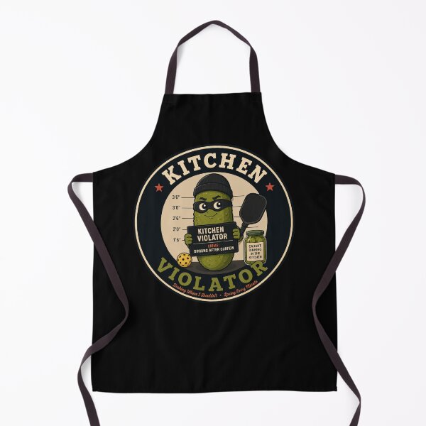 Item preview, Kitchen Violator Funny Pickleball Kitchen Rule Design designed and sold by Fangtasia77.