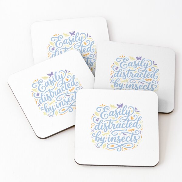 Item preview, Easily Distracted By Insects Nature Lover Design designed and sold by AntiqueImages.