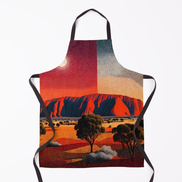 Item preview, Aboriginal Inspired Dot Art - The Abstract Beauty Of Uluru designed and sold by GrinGalore.