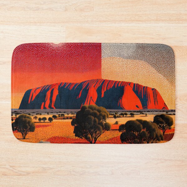 Item preview, Aboriginal Inspired Dot Art - The Abstract Beauty Of Uluru designed and sold by GrinGalore.