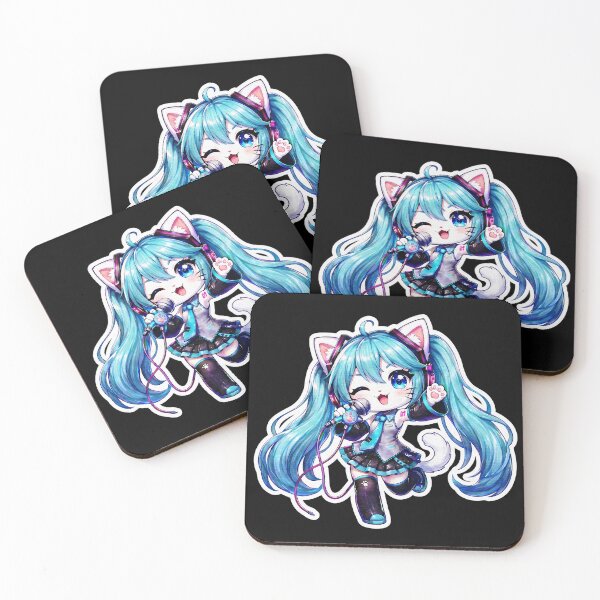 Item preview, Miku Kawaii Cat Cosplay parody 2 designed and sold by CuteKats.
