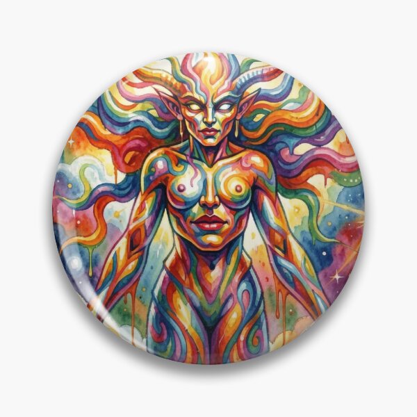 Item preview, Surreal cosmic being made of light and color in the detailed style of Pablo Picasso designed and sold by FotoworldEdel.