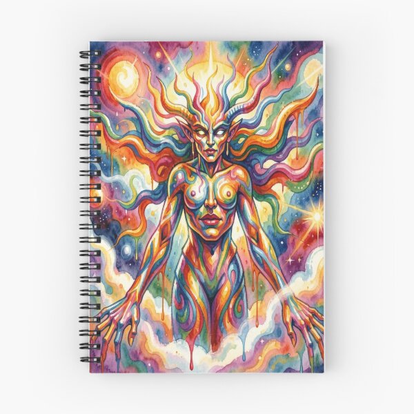 Item preview, Surreal cosmic being made of light and color in the detailed style of Pablo Picasso designed and sold by FotoworldEdel.