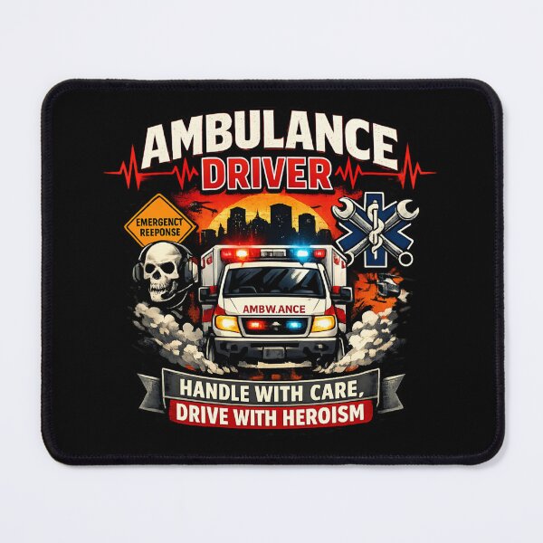 Item preview, Ambulance Driver - Handle With Care Emergency Response  designed and sold by SidTastic .