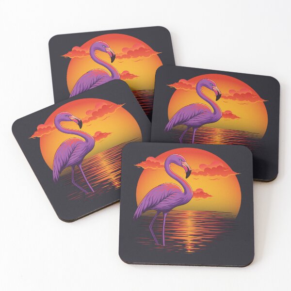 Item preview, Flaming sunset retro designed and sold by CreativeArt520.