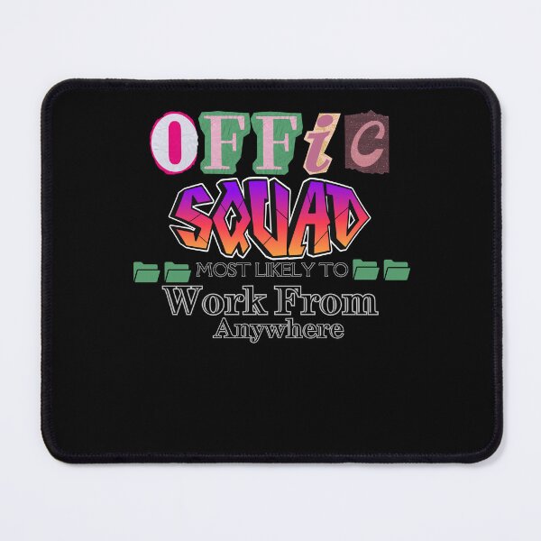 Item preview, Office Squad Work From Anywhere Remote Work Humor designed and sold by Printlytee.