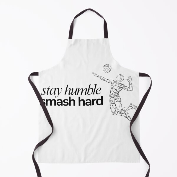 Item preview, Stay Humble, Smash Hard (Volleyball) designed and sold by RunningWhiskers.