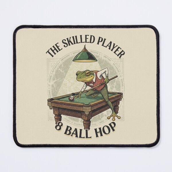 Item preview, Funny Frog Playing Pool designed and sold by Majnon8bp.