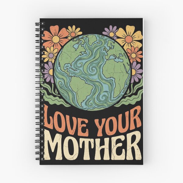 Item preview, Love Your Mother Earth Retro Groovy 70s designed and sold by TeNovaStudio.